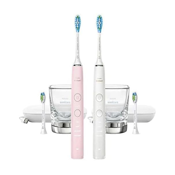 Philips 2239377 Philips Sonicare Diamondclean Connected Rechargeable Toothbrush 2-Pack Pink/White
