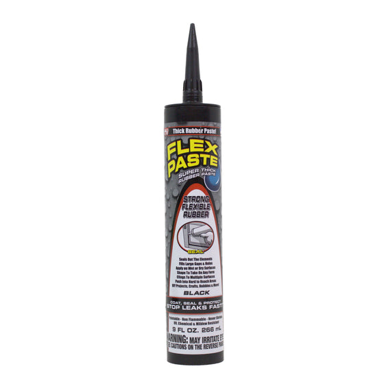 Flex Paste PFSBLKR10 Flex Paste 9 Oz. Cartridge Black, Black