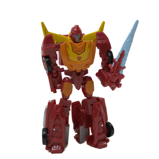 Transformers F56795X00 Transformer Generation War For Cybertron Kingdome Core Hot Rod, Multicolor