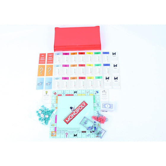 Monopoly B1002U086 Grab And Go Game, Multi-Color