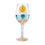 Enesco 6009213 Lolita Wine Glass Sun On The Beach