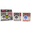 Alma 10015551 Bicycle Standard Index 4 Pack - Black & Red