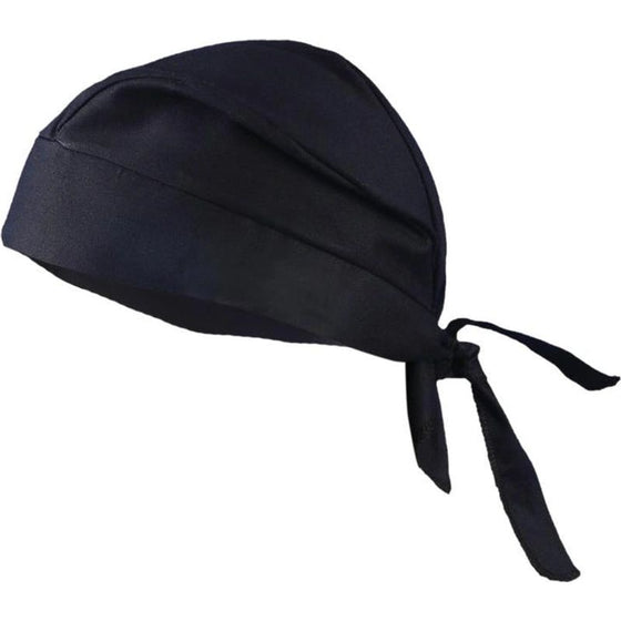 Occunomix TN6-06 Tuff Nougies Deluxe Tie Hat: Black