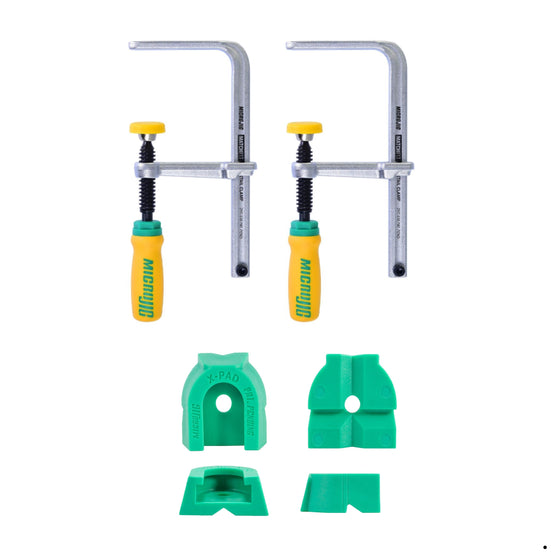 Micro Jig Matchfit DVC-538K2+X-PAD-K4 Dovetail Clamps 2-Piece With X-Pad 4-Piece