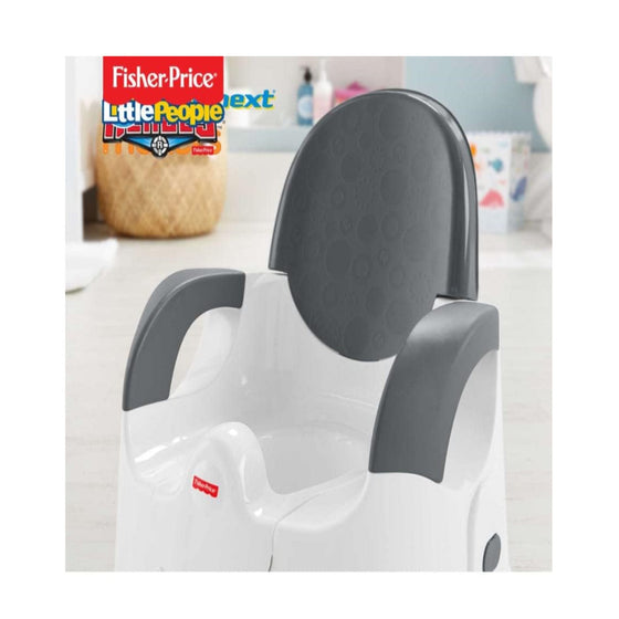 Fisher Price HBD73 Custom Comfort Potty With Adjustable Seat, High Back And Arm Rests