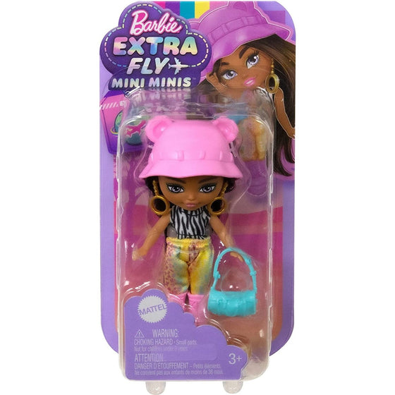 Barbie HPT57 Barbie Extra Fly Mini-Minis Doll, Multicolor