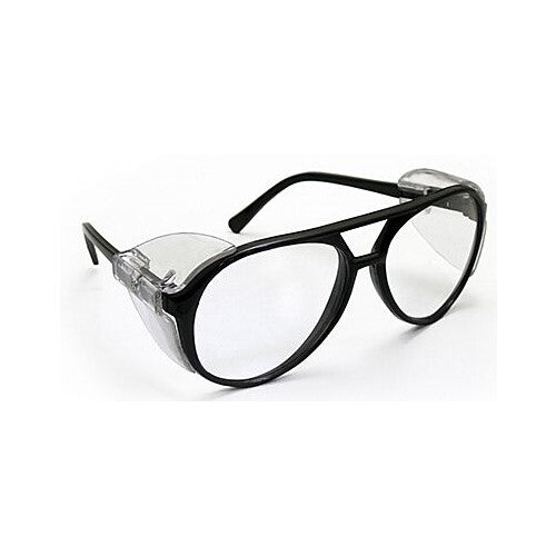 Sas Safety 5125 Classic Safety Glasses - Black Frame - Clear Lens