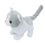 Westminster, Inc. Cloud the Kitten 111215  Cute, Cuddly, Plush Battery Operated Cat Toy Walks, Wiggles, and Meows with Sound, Gray and White