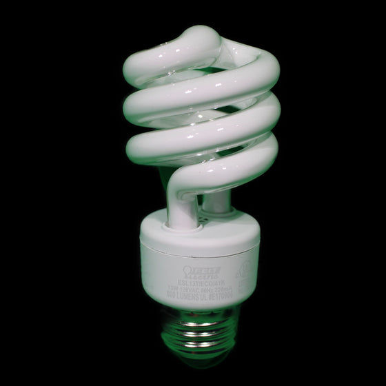 Feit Electric, ESL13T/ECO/41K, 60-Watt Equivalent Twists CFL Bulb