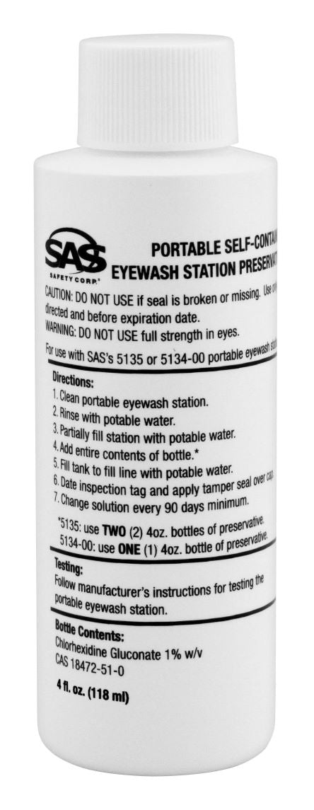 Sas Safety 5136-01 Eyewash Station 4 Oz.