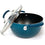 Rachael Ray 17661 Hard Anamel Cookware 5.5 Qt Covered Casserole Blue, Marine Blue Gradient