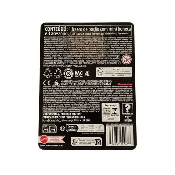 Monster High, HYB10, Potions Mini Dolls and Accessories, Surprise 3-inch Characters (Characters May Vary), Multicolor