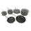 Calphalon 2095191 Classic Nonstick 10 Piece Cookware Set Grey, Stainless Steel