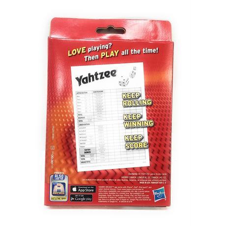 Hasbro 061000970 Yahtzee Score Cards - Single, Multi-Colored
