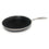 Hexclad 007021 Commercial 12-Inch Fry Pan, Hybrid Stainless Steel/Nonstick Tri-Ply