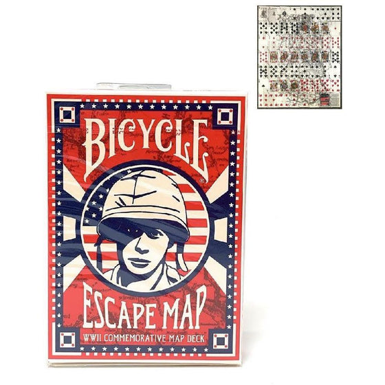 Bicycle 1026623 Escape Map Playing Cards