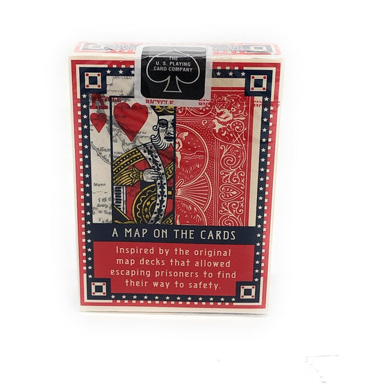 Bicycle 1026623 Escape Map Playing Cards