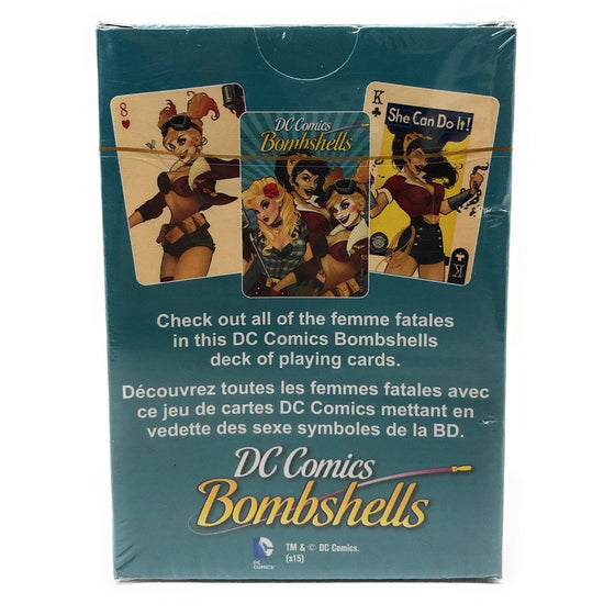 Aquarius 52309 Dc Comics Bombshell Novelty Illustrated Women Of Dc Playing Cards