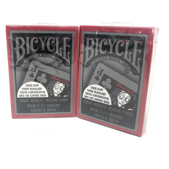 Bicycle 1018404 Bicycle Tragic Royalty Playing Cards, 2-Pack