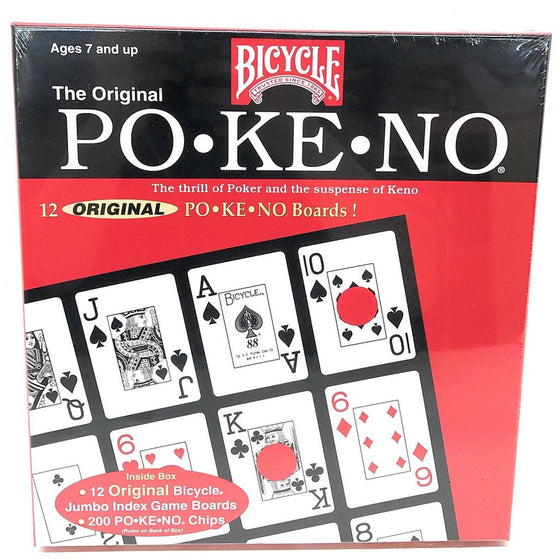 Bicycle 1007174 The Original Poke-Ke-No Boards