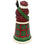 Enesco 4018857 Jim Shore Heartwood Creek Scottish Santa Figurine 6.75 In, Red, Green, Dark Green, Gold, Brown, Black, Off White