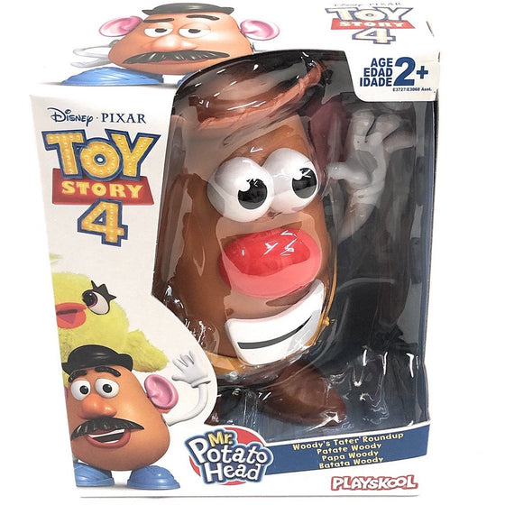 Mr Potato Head E3727AX00 Playskool Mr.Potato Head Toy Story 4 Woody's Tater Roundup, Multi-Colored