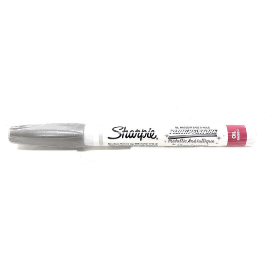 Sharpie 35533 Oil Based Paint Metallic Pen,, Silver