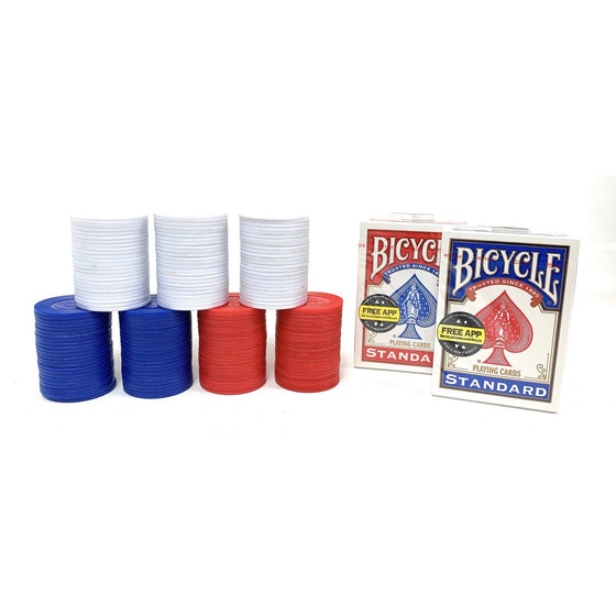 Bicycle 1007000 Poker Chip Rack And Card Holder, Assorted