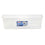 Sterilite 1805 Clear Storage Box, 6-Pack, White