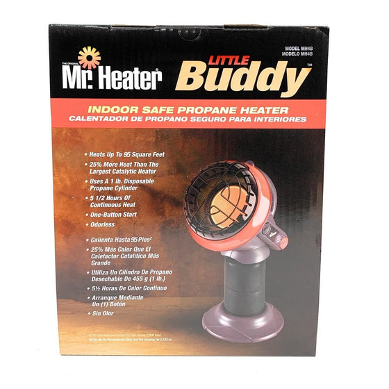 Mr. Heater F215100 Little Buddy Indoor Safe Propane Heater, Black