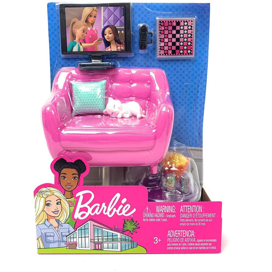 Barbie FXG36 Movie Night Playset, Multi-Colored