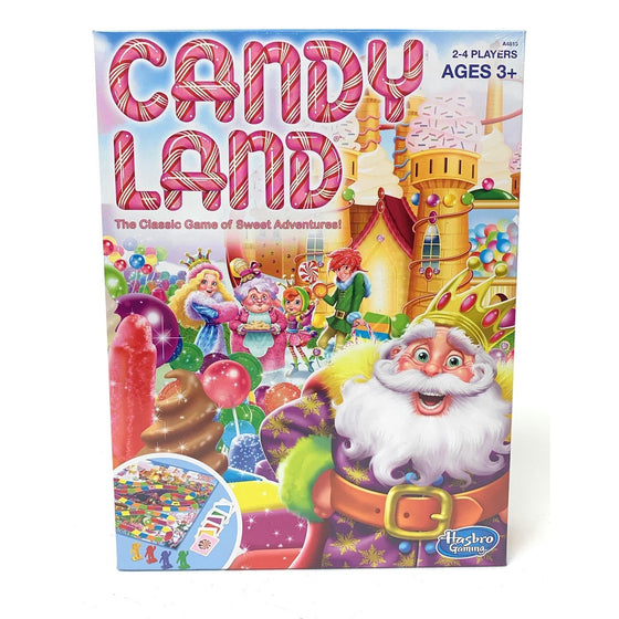 Hasbro Gaming A48134821 Hasbro Candy Land The Classic Game Of Sweet Adventures, Multi-Colored