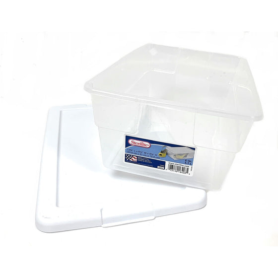 Sterilite - 1642 - 6 qt Storage Box w/ Lid