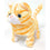 Westminster 111244 Paw Pals Casanova The Kitten, Mechanical Toy Cat, Orange Striped