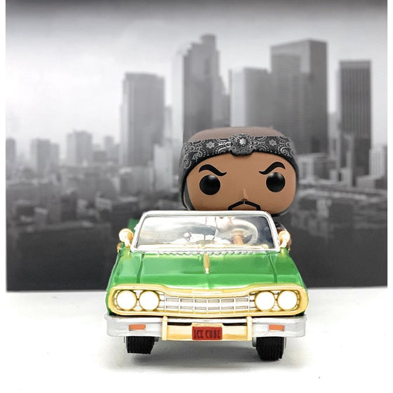 Funko 46708 Pop! Rides Ice Cube With Impala Vinyl Figures #81, Multi-Colored