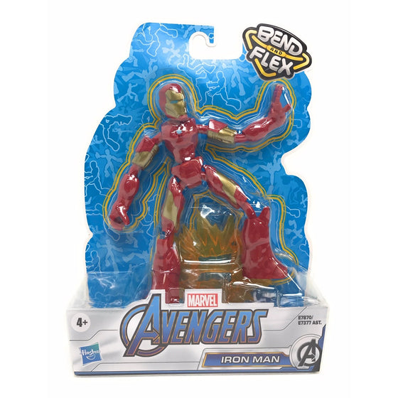Avengers E78705X0 Hasbro Marvel Bend And Flex Iron Man