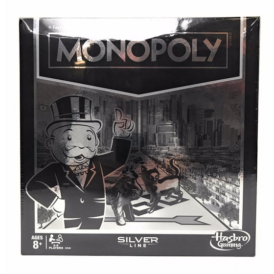 Hasbro C3546204 Monopoly Silver Line Edition, Multi-Colored