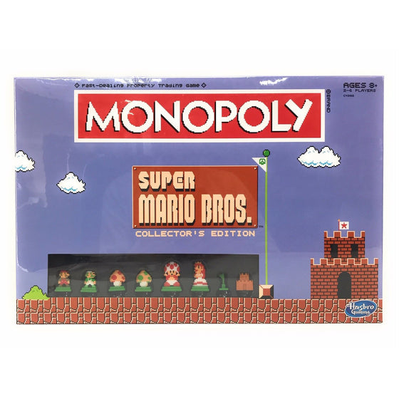 Monopoly C4382204 Super Mario Bros Collector's Edition, Multi-Colored