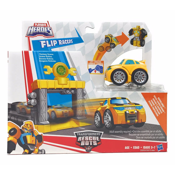 Playskool Heroes C0293AX0 Transformers Rescue Bots Flip Cars Bumblebee