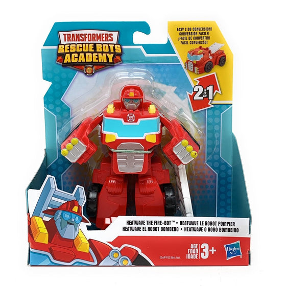 Transformers E5699AX0 Rescue Bots Academy Heatwave The Fire-Bot 2-In-1, Brown/A
