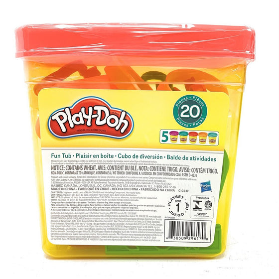 Play-Doh B1157AS00 Play Bucket, Multi-Colored