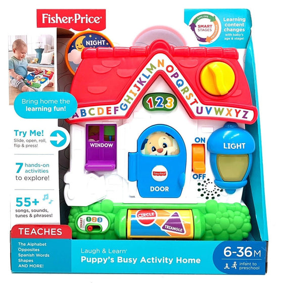 Fisher-Price FGW20 Fisher Price Laugh & Learn Puppy's Bust Activity, Multi-Colored