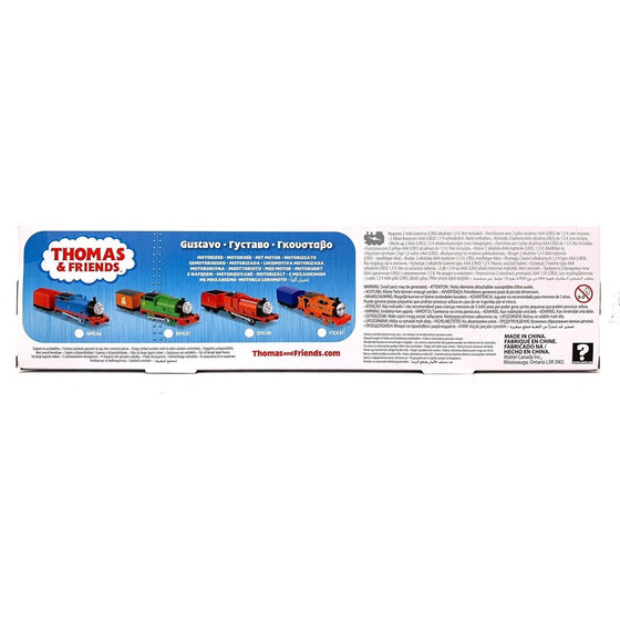 Thomas & Friends GHK78 Thomas And Friends Fisher-Price Trackmaster Gustavo Motorized Train, Multi-Colored
