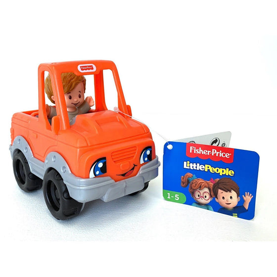 Fisher-Price GGT36 Fisher Price Little People Orange Truck, Multi-Colored