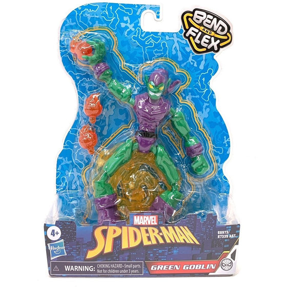 Spider-Man E89735X0 Hasbro Marvel Bend And Flex Green Goblin