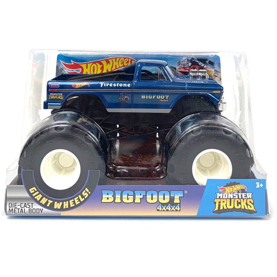 Hot Wheels GBV32 Bigfoot 4X4x4 Monster Truck, Multi-Colored