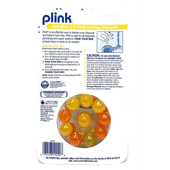 Plink 9013 Garbage Disposal Cleaner, Variety Pack