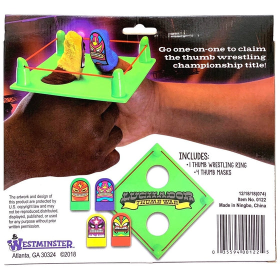 Westminster 121304 Luchador Thumb War, Multi-Colored