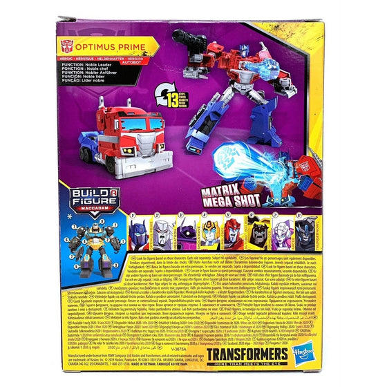 Transformers E7096 Cyberverse Adventures Optimus Prime