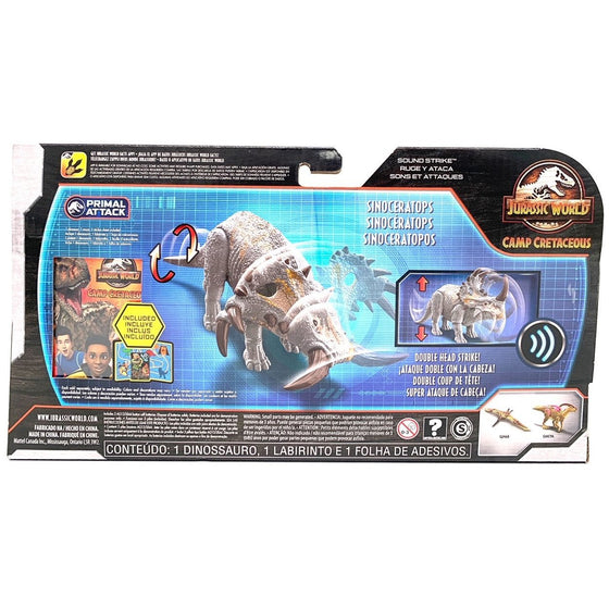 Jurassic World Toys GMC98 Jurassic World Camp Cretaceous Sinoceratops, Multi-Colored